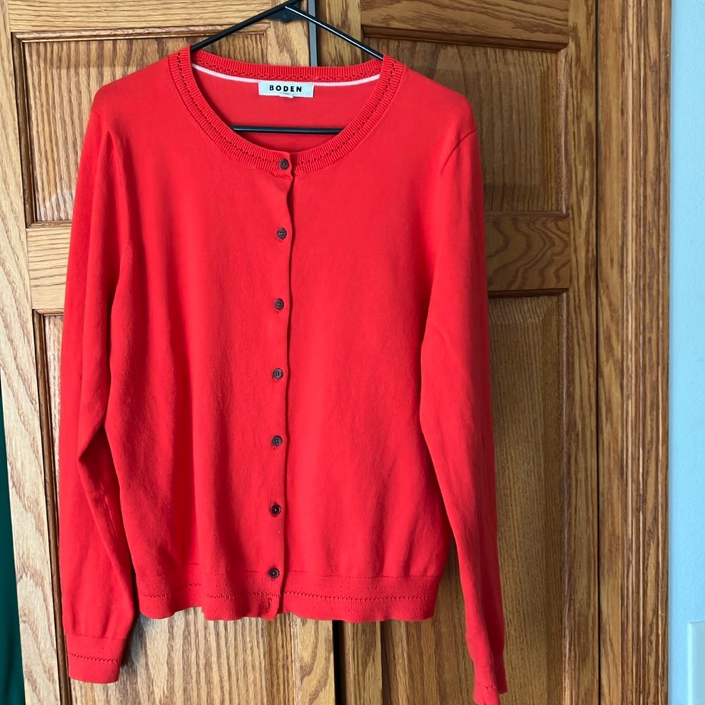 Boden Women's Red Sweater